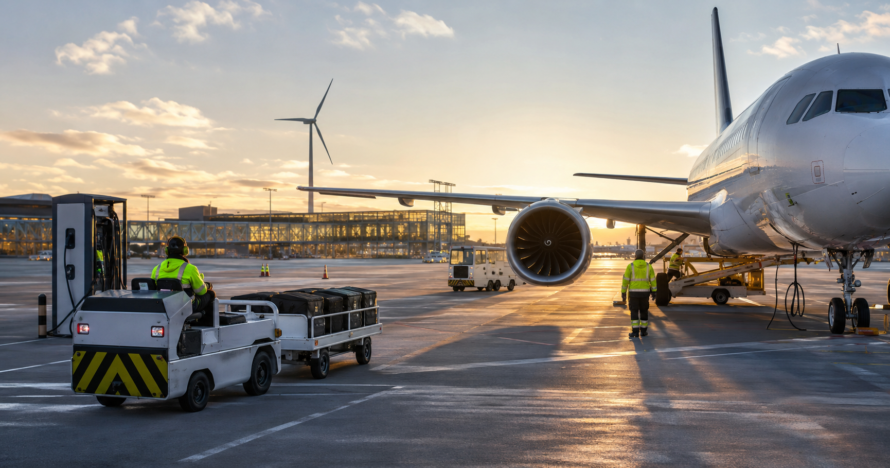 Airports Are Testing Quieter Ground Operations