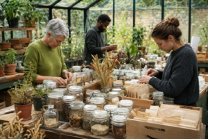 Urban Seed Banks Protect Local Plant Diversity