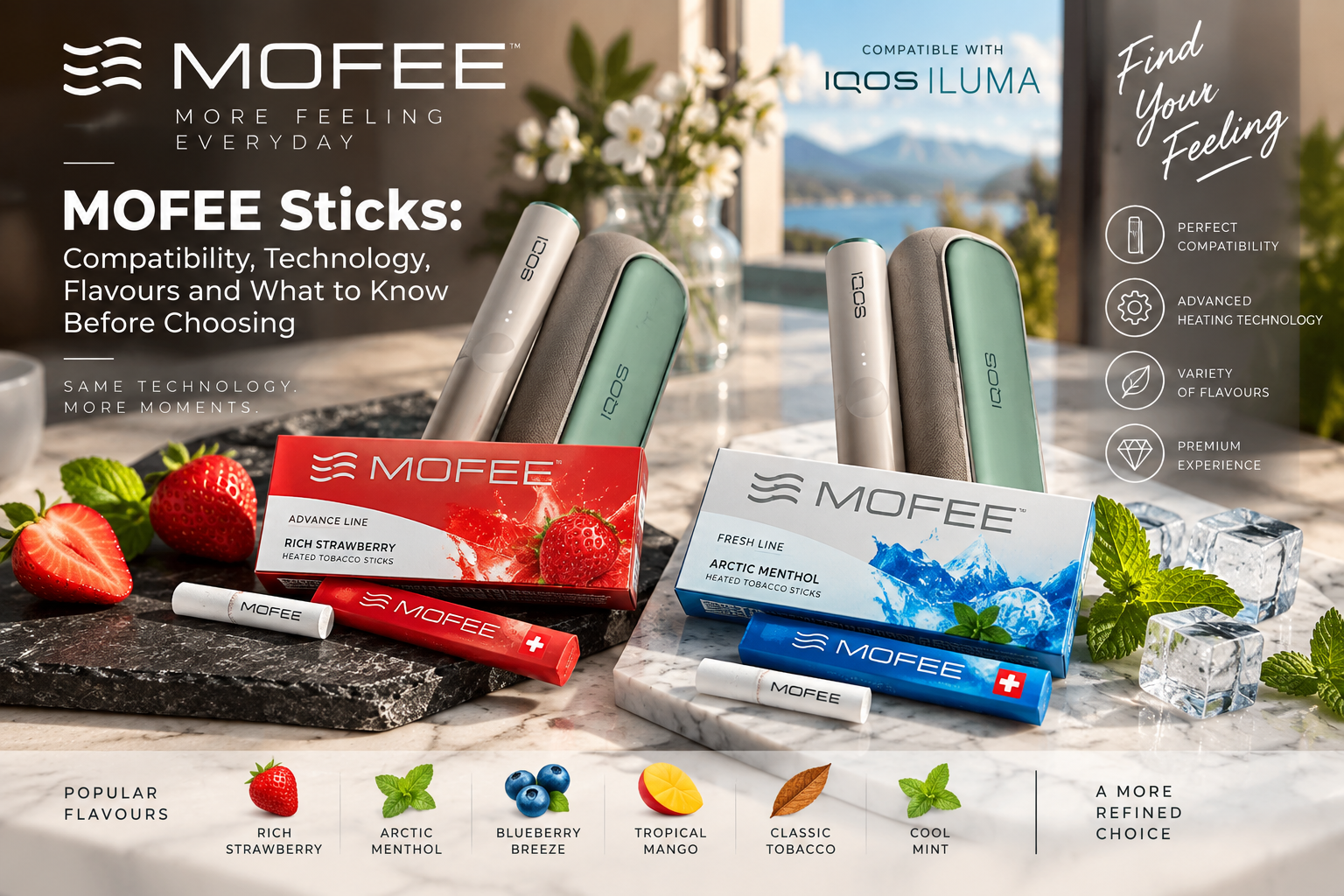 MOFEE Sticks: Compatibility, Technology, Flavours and What to Know Before Choosing